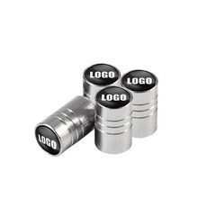 bmw 4Pcs 알루미늄 합금 자동차 휠 타이어 밸브 모자 BMW X1 X2 X3 X4 X5 X6 X7 M1 M3 M5 M6 E30 E34 E39 E, A Silver-BMW