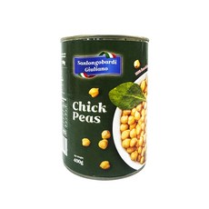 샐러드 스프 브런치 추천 산롱고바디 줄리아노 이집트빈 병아리콩 통조림 400g, 1개
