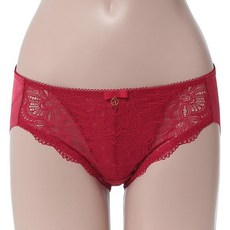 [갤러리아] 바바라[여]수입레이스 노라인 햄팬티(ABP4342H RED)