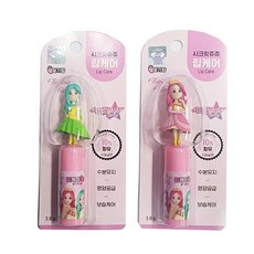 2023 시크릿쥬쥬 립케어 딸기향 3.8g 피규어 캐릭터 어린이 보습, 1개