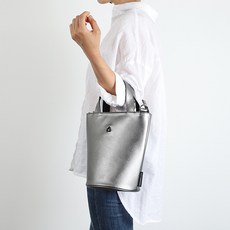 코코헬렌 린지 레더 쿨러백 Lindsay Cooler Bag, 1, 다크실버