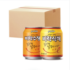 팔도 비락식혜 24캔 + 비락수정과 24캔, 1세트, 238ml