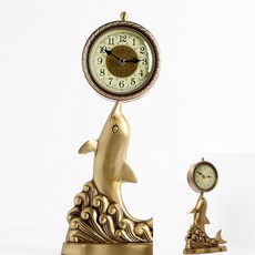 돌고래탁상시계