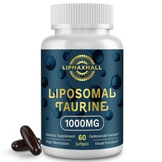 립맥스몰 리포솜 타우린 1000mg 소프트젤 60정 2팩 174345, 2개