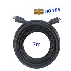 고압세척기 부품 프리미엄 압력 세척기 키트 8 2600 PSI 스프레이 건 25 인치 호스 16 지팡이 노즐 교체, 빨간