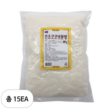 청은에프엔비 건조 코코넛 분말, 400g, 15개