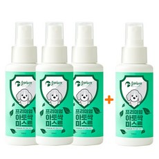 울지마마이펫 강아지전용 개토피+가려움 싹 프리미엄 아토싹미스트 3+1, 100ml, 4개