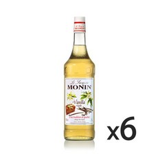 모닌 바닐라시럽 1000ml 1박스 6개 카페 커피 1883 대상 롯데tlrvna7