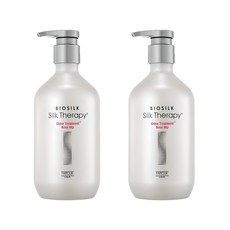 실크테라피 샤인 트리트먼트 플러스 로즈힙, 500ml, 2개 500ml, 2개