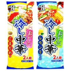 이츠키 히야시츄카 건면 쯔유 2인분 x 10개 일본 여름 필수템 냉면, (14) 참깨 쯔유