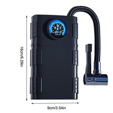 휴대용 디지털 무선 자동차 타이어 팽창기 공기 펌프 오토바이 자전거, Pointer, 1개