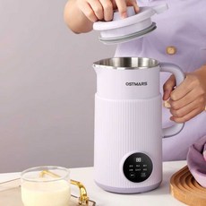 두유제조기 두부 만드는기계 두유 메이커 미니 기계, 화이트1200ML