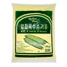 새롬푸드 알파옥수수가루 5kg X 4개