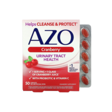Azo 크랜베리 유리너리 트랙트 헬스 소프트젤, 50정, 1개