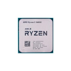 컴퓨터 데스크탑 AMD CPU 라이젠 5-3세대 3600X
