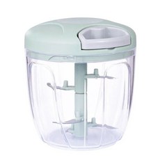 야채 전동 다지기 수동 고기 마늘 회전 프레스 양파 커터 주방 요리 액세서리 500 ml 900ml, 1개, 없음