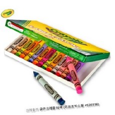 크레욜라크레용굵은24색