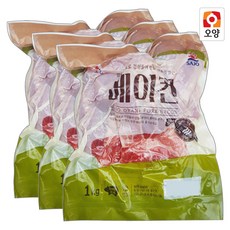 [퀴클리몰] 사조오양 습식 베이컨 뭉치 1kg x 3개 파지