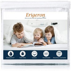 미국 아마존 매트리스 판매 베스트 에리제론 방수 매트리스 보호대 저자극 퀸 사이즈 숨 쉴 수 있는 커