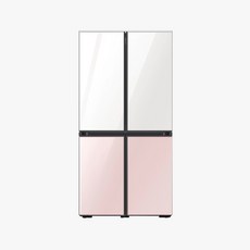 1등급 삼성전자 비스포크 냉장고 874L 프리스탠딩 RF85C90J1AP 글램화이트 글램핑크, 글램화이트/글램핑크