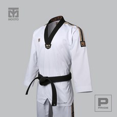 [무토] 프라이드 3 도복(검정깃) 태권도복 태권도 도복 단체복 도장 체육관 단도복 품도복 파이터도복 무술도복