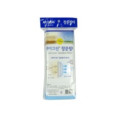 창문 미세먼지 차단 방진망 필터 방충망필터 방진만, 1개