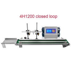 CSY 4H1200 자동 연동 펌프 소형 액체 충전 기계 4 라인 컨베이어 벨트 1200ml/분, 미국, 220V, 1개