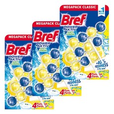 브레프 파워엑티브 변기세정제 레몬 50G 9개(3pX3개), 9개
