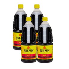 몽고간장 메주 간장 1.5L, 4개