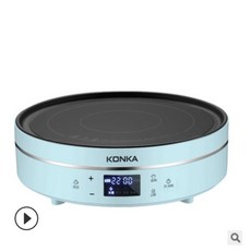 가정용 전기 인덕션 안전한 전기 세라믹 오븐 유도 밥솥 가정용 냄비 차 스토브 고출력 적외선 웨이브 가열 미니로 유도 밥솥, 초록, 나