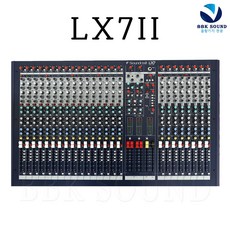 Soundcraft LX7II 아날로그 믹서 32채널 믹싱 레코드 사운드 공연행사 교회 믹스