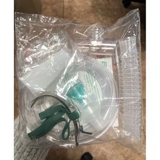 포션스 미니돌핀 네블라이저 소모품 키트세트 흡인기 줄 리필, 1