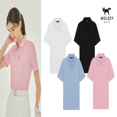 [KT알파쇼핑][Wolsey]울시 24SS 여성 소로나 카라셔츠 4종