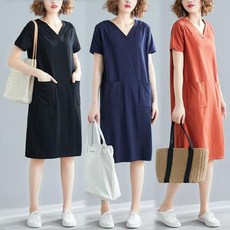 2019 여름 여성 오버핏 티셔츠 긴 단락 여름 드레스 지방 mm 짧은 소매 티셔츠 드레스 진짜 가격 대형 사이즈 여성의 느슨한 한국어 버전 36을 제한