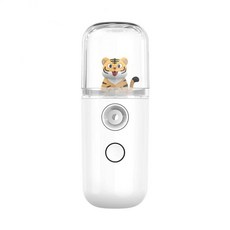 jlt미니 나노 미스트 분무기 얼굴 냉각 USB 충전식 가습기 휴대용 미용 보습 스킨 케어 도구, [05] white tiger, 1개