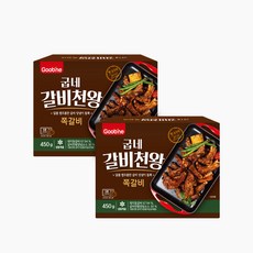 굽네 갈비천왕 쪽갈비, 2개, 450g