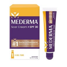 Mederma 메더마 어드벤스 낮에도 흉터제거크림 플러스 SPF30 20g X 2팩 무료미국직송, 2개