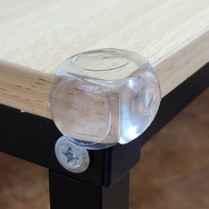 투명 말랑 원형 모서리 보호가드 10P, 기본, 10개