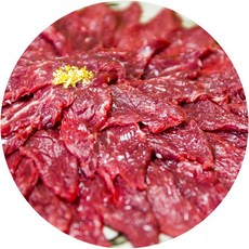 [이겼소] 국내산 육사시미 600g (300g 개별포장 2개) 신선한 냉장 마장동 소고기 뭉티기 육회 생고기, 300g, 2개