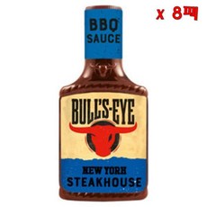 Bull's-Eye New York Steakhouse 불스아이 뉴욕 스테이크하우스 바베큐 소스 360g 8팩