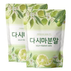 닥터릴리 다시마 분말 가루 국산, 2개, 500g