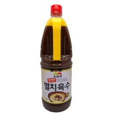 푸드라인_ 초담원 진한 멸치육수, 8개, 1.8L