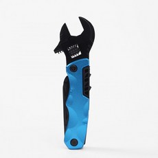 캐리미 다용도 몽기스패너 공구 캠핑 멀티툴 (블루), 단품, 단품