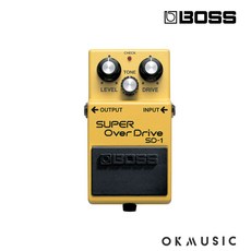 보스 BOSS SD1 기타 이펙터 슈퍼오버드라이브, 1개