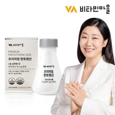 비타민마을 영국산 프리미엄 판토텐산 비타민B5 3개월분, 1박스, 90정