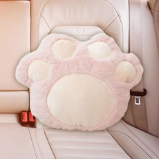 사랑 고양이 발톱 쿠션 방 장식 거실 침대 던지기 베개, Pink, 핑크, 1개