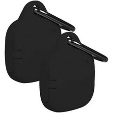 HOLACA 삼성 SmartThings 추적기 실시간 LTE GPS 추적 용 보호 방수 실리콘 케이스-가볍고 휴대가 간편하, 2pcs black_One Size, 상세 설명 참조0, One Size