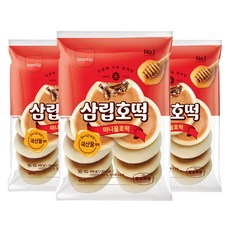 [JH삼립] 미니꿀호떡 16입 3봉, 400g, 3개