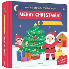 My First Animated Board Book : Merry Christmas!, Auzou