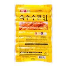 고소한 옥수수 콘 소시지 1kg(100gX10개) 소세지, 1kg, 1개